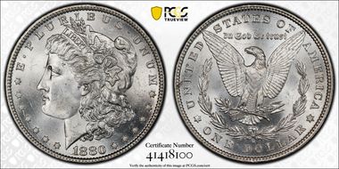 1880-O $1 MS64+