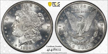 1886-S $1 MS65