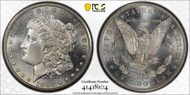 1897-S $1 MS66