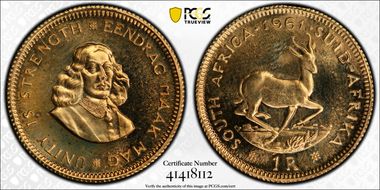 1961 Rand Gold PR66