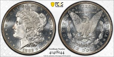 1882-S $1 MS66+