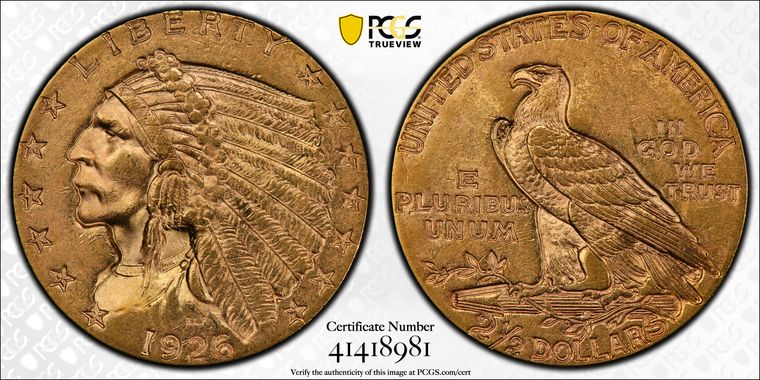 Cert 41418981 - Coin Image