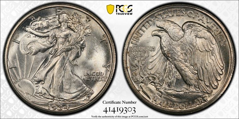 Cert 41419303 - Coin Image