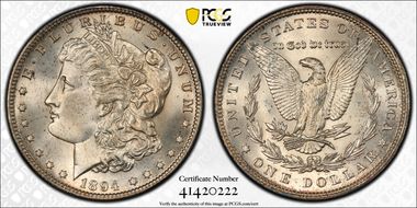 1894 $1 MS64