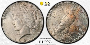 1923-S $1 MS65