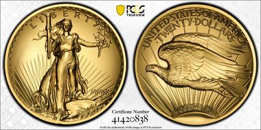 2009 $20 Ultra High Relief MS69