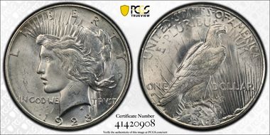1928-S $1 MS63