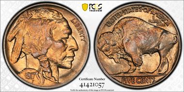 1917 5C MS66