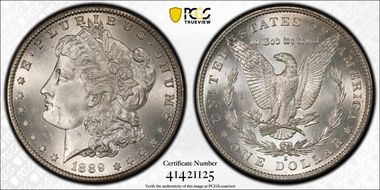 1889-S $1 MS65