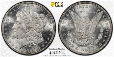 1879 $1 MS65