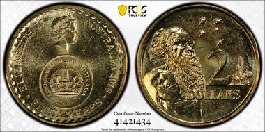 2016 $2 50 Yrs Decimal Currency MS67