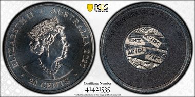 2020 20C AC/DC- T.N.T 45th Anniversary MS69