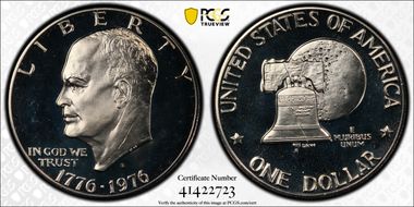 1976-S $1 Clad Type 2 PR67