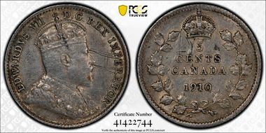 1910 5C Pointed Leaves N1