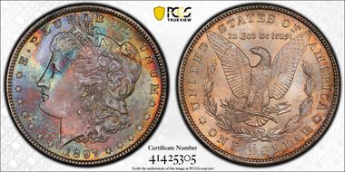 1897 $1 MS67