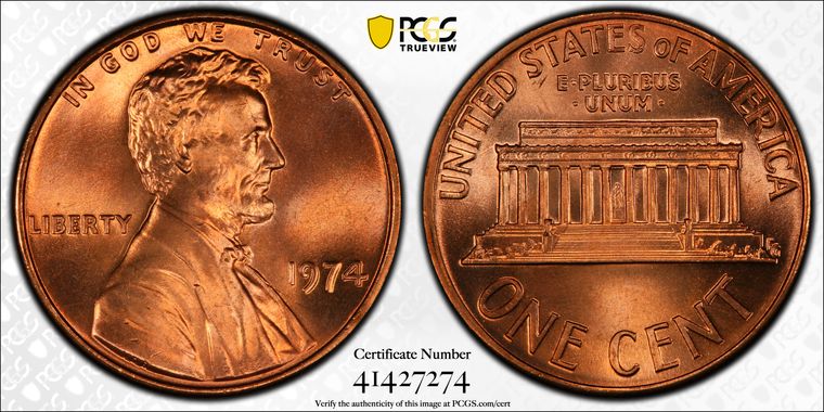 Cert 41427274 - Coin Image