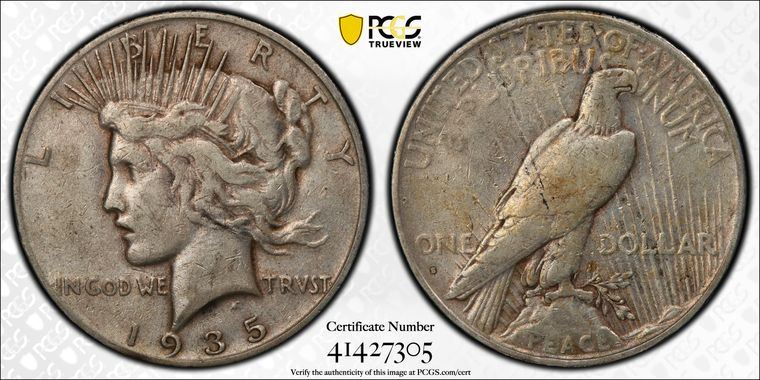 Cert 41427305 - Coin Image