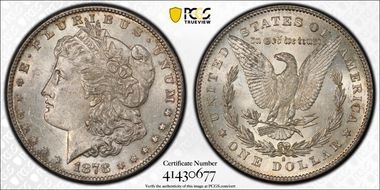 1878-S $1 MS61