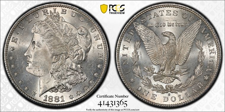 Cert 41431365 - Coin Image