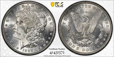 1888 $1 MS61