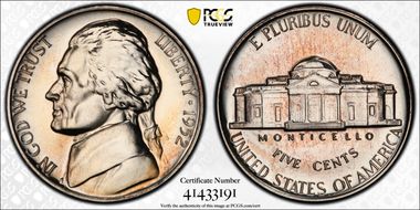 1952 5C Re-Engraved Obv Design FS-403 PR68