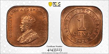 1920 1C MS65RD