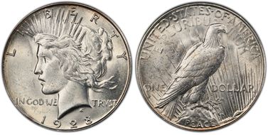 1928-S $1 MS62