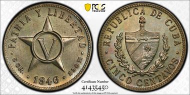 1946 5C KM-11.3 MS64