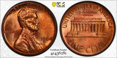 1964 1C MS64RD