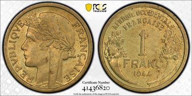 1944 1 Fr Lec-2 MS63