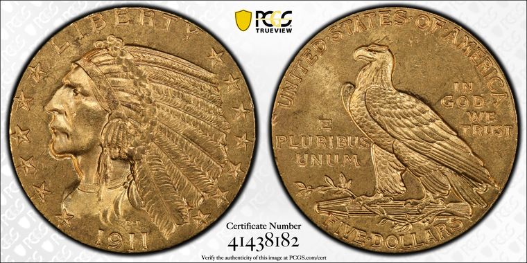 Cert 41438182 - Coin Image