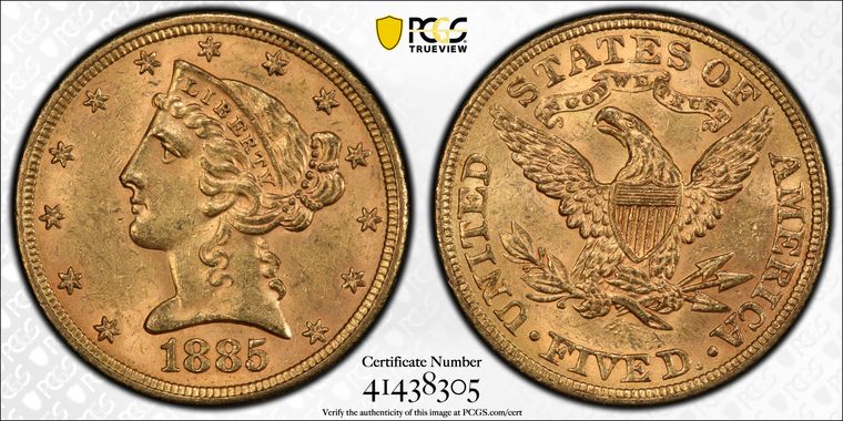 Cert 41438305 - Coin Image