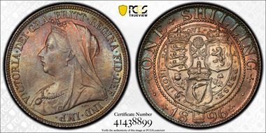 1896 Shil S-3940A Large Rose MS65