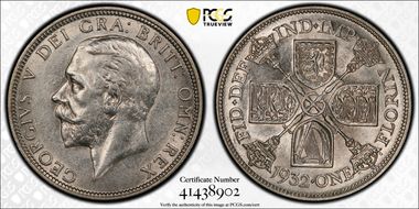1932 Florin S-4038 AU55