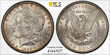 1884-CC $1 MS62