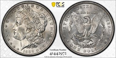 1888 $1 MS62