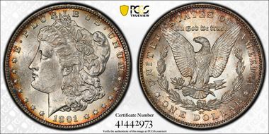 1891-CC $1 MS62