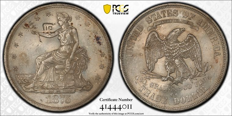 Cert 41444011 - Coin Image