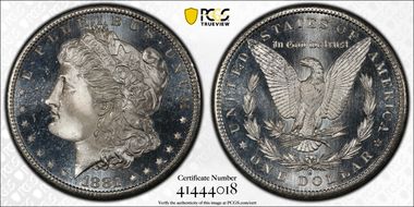 1881-S $1 MS66+ DMPL