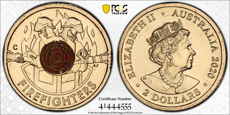 Cert 41444555 - Coin Image