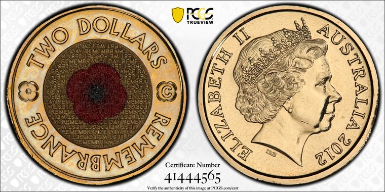 Cert 41444565 - Coin Image