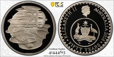 2016 20C 50 Yrs Decimal Currency PR70DCAM