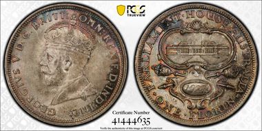 1927(m) Florin Canberra  KM-31 MS65