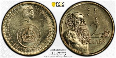 2016 $2 50 Yrs Decimal Currency MS67