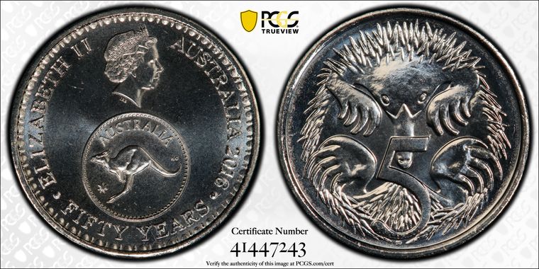 Cert 41447243 - Coin Image