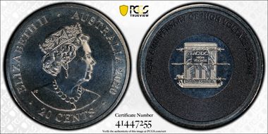 2020 20C AC/DC- High Voltage 45th Anniversary MS68