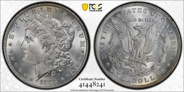 1885 $1 MS66+