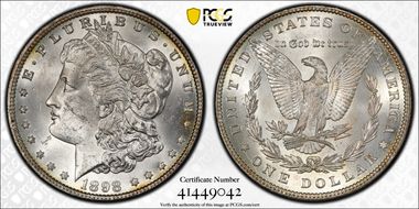 1898 $1 MS61