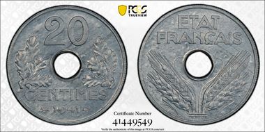 1941 20C Gad-321 F-153 MS65