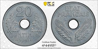 1941 20C Gad-321 F-153 MS65